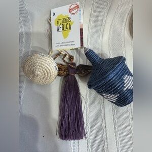 Rwanda Handcrafted Collectibles Ornaments Set of 3